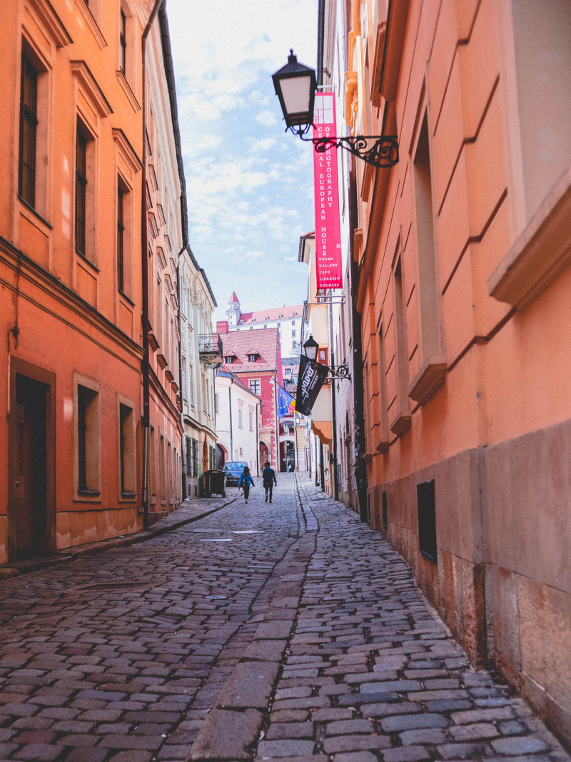 buildings, europe, lookingup, lines, the way forward, composition, citylife, narrow, incidental people, bratislava, couple, outdoors, slovakia, nature