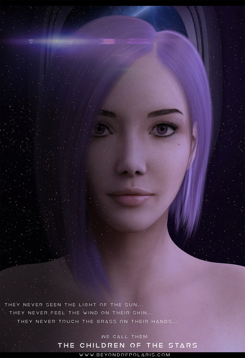 space, Pink Hair, 1080P, render, spaceship, movies, Juicy Lips, Pink Eyes, women, Original Characters, digital art, cgi, Beyond of polaris, model