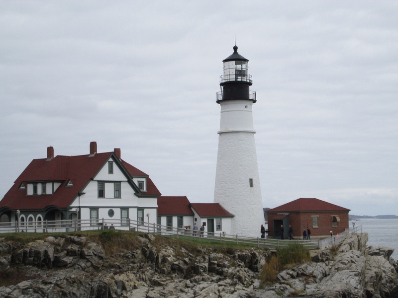 maritime, tower, rocky, protection, house, day, direction, portland head, old, coast, beacon, building exterior, historic, 1080P, nature, outdoors, building