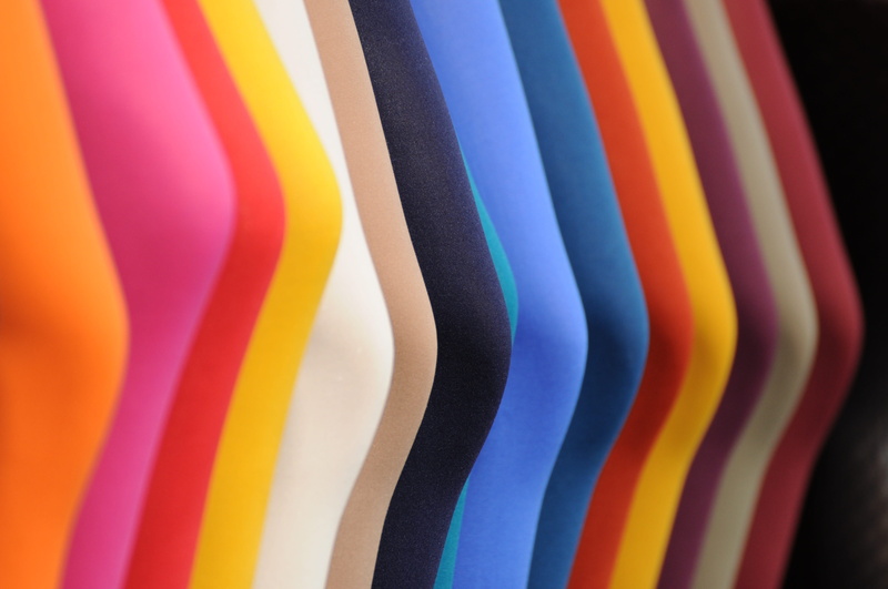 store, clothing, full frame, retail, side by side, in a row, rainbow, creativity, multi coloured, backgrounds, close-up, background, indoors, striped, silky