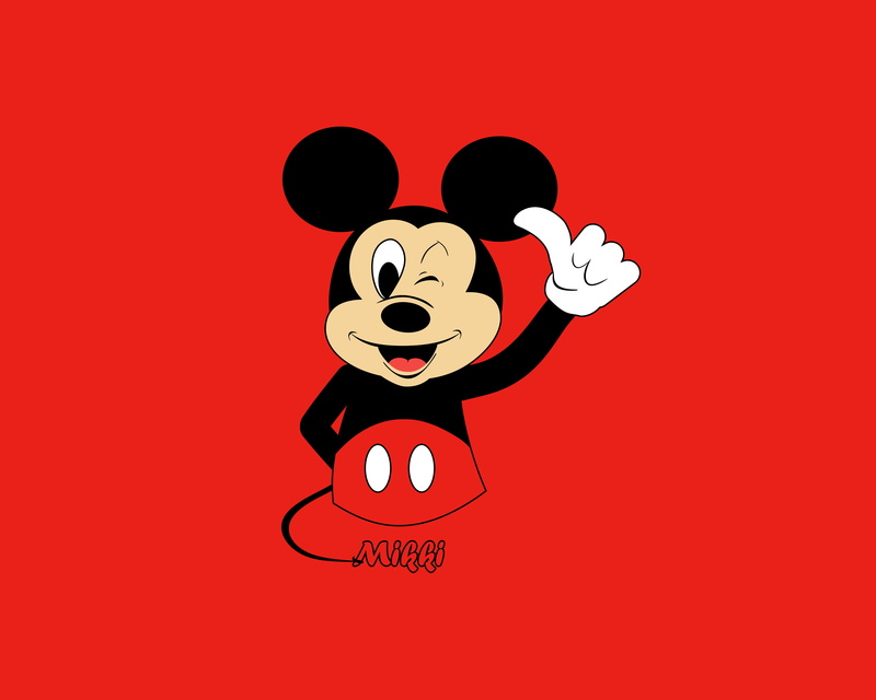 minimalism, quality, biutiful, disney world, on the desktop, background, new, red, widescreen s, multi, toon, super, disney, animal, Mickey, beautiful