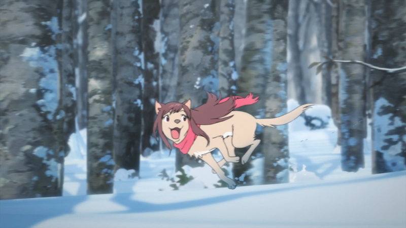 Cute, Snow, 720P, Wolf Children, Movie, Yuki (Wolf Children), Winter, Anime