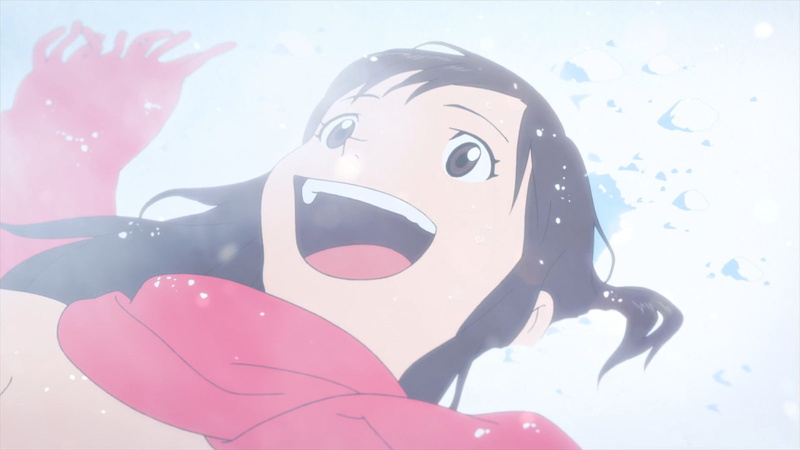 Winter, Smile, Anime, Movie, Snow, Yuki (Wolf Children), Wolf Children, Cute, 720P