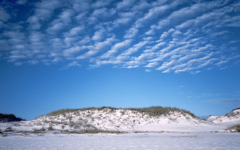 watchers, sand, dunes, cloud, 2K, 3d and abstract, clouds, photography