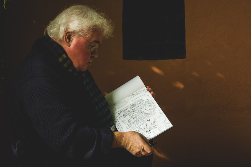 senior men, one person, sitting, newspaper, #jardindemajorelle, jardin de majorelle, adult, finance, #man, document, #marrakech, activity, person, #sketch