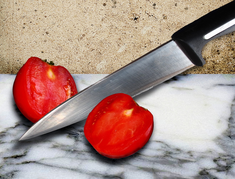 table, photoshop, healthy eating, Design, grown, compositing, composing, image editing, vegetable, Knife, fruit, photo montage, art, directly above, close-up