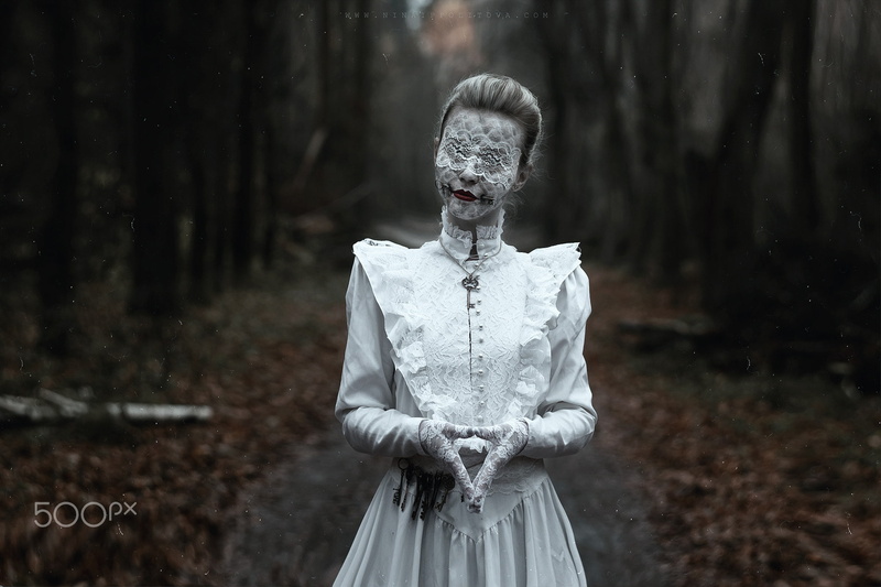 fantasy girl, horror, Shirø Igarashi, 720P, 500px