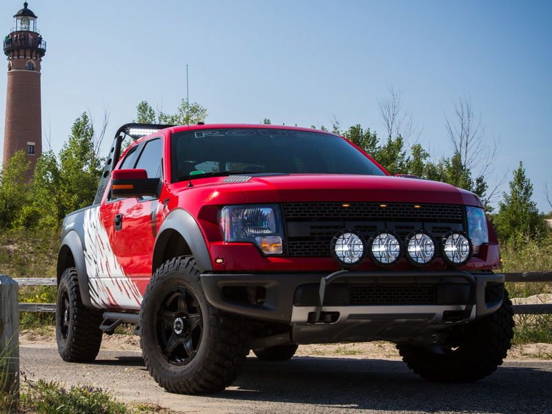 4x4, muscle, ford, 1080P, svt, 2012, raptor, truck, roush, f 150
