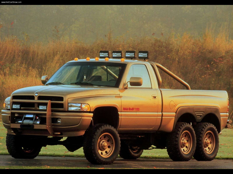 t rex, concept, dodge, ram, 720P, 1997