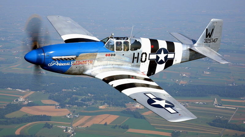 mustang, 1080P, aircraft, warbird, p 51