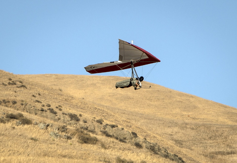 recreation, pilot, Glider, man, air vehicle, Flying, land, scenics - nature, high, arid climate, outdoors, no people, action, 1080P, launch, mode of transportation