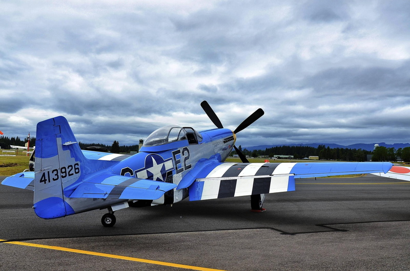 airport runway, stationary, warplane, mustang, force, fighter plane, day, air force, p51, p-51, plane, fighter, air vehicle, airport, aerospace industry