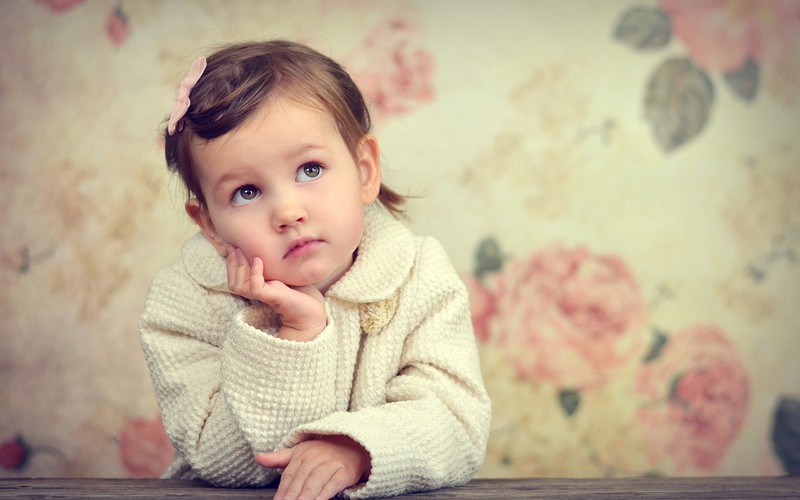 Look, Girl, Sadness, Little, 1080P