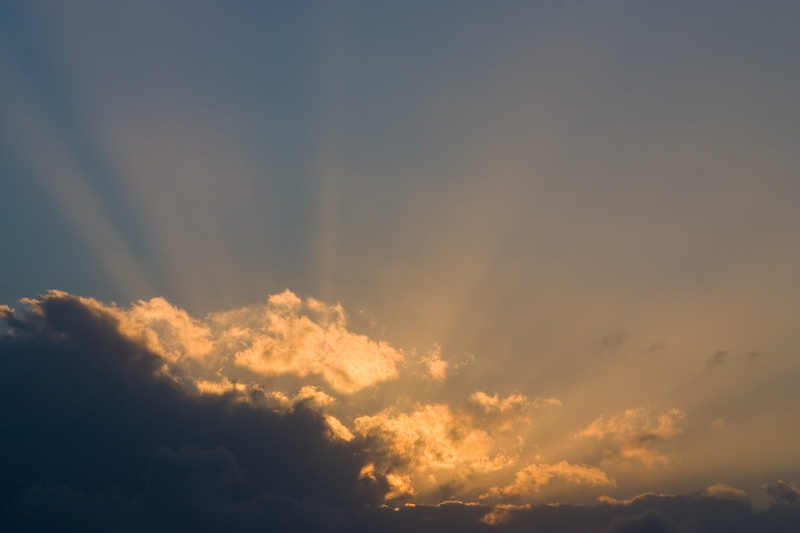inspirational, meteorology, atmosphere, backgrounds, cloudscape, Clouds, scenics - nature, environment, orange, beauty, blue, beautiful, outdoors, sky