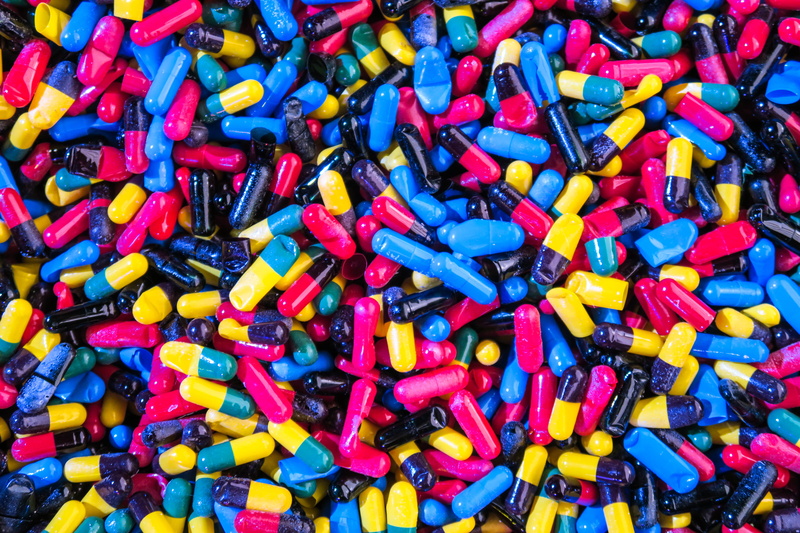high angle view, color, indoors, excess, 5K, directly above, abundance, los angeles, vibrant color, vibrant, sweets, pill, multi colored, plastic, temptation