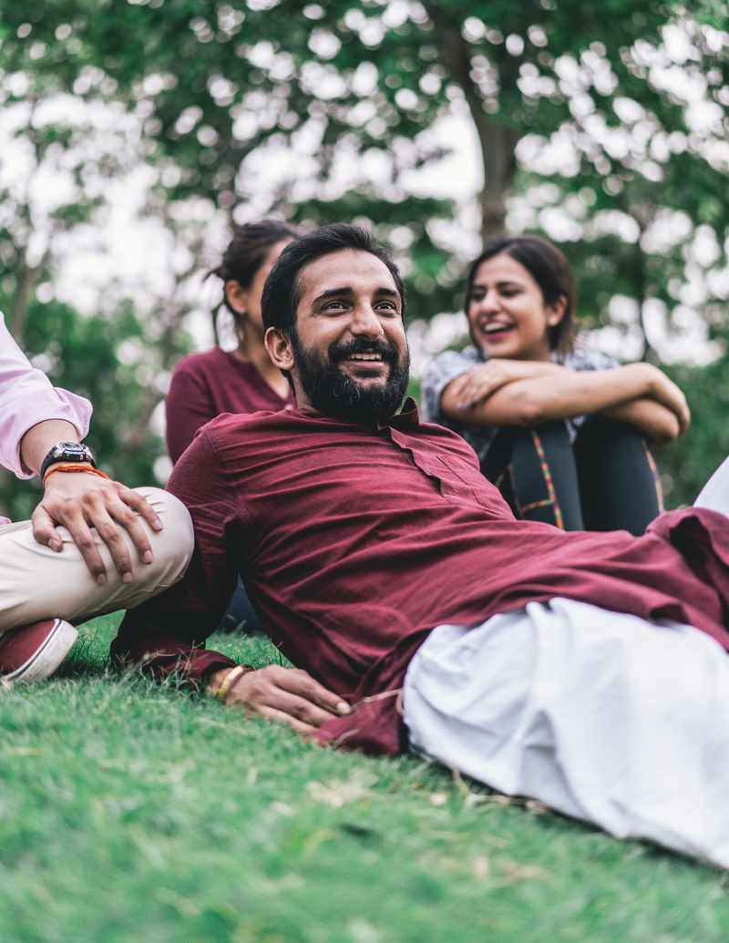 healthy Lifestyle, adult, togetherness, two People, bonding, lying, shirt, cheerful, tree, happiness, latin American and Hispanic Ethnicity, beauty, sport