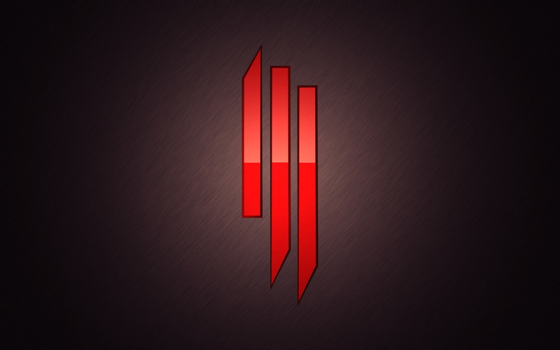 red, 4K, background, skrillex, light, download 3840x2400 skrillex, symbol backgrounds