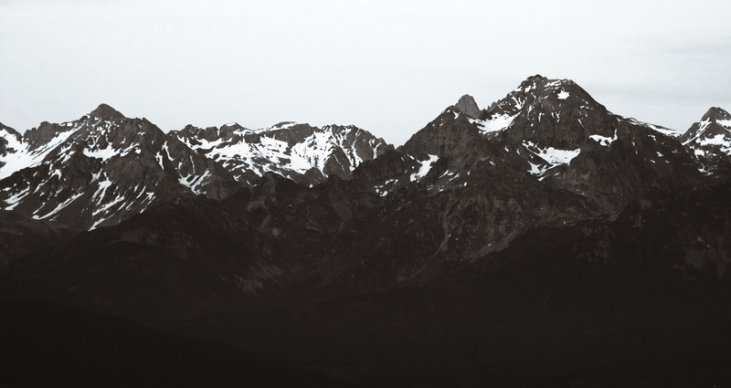 black and white, environment, solid, landscape, grenoble, tranquil scene, mountain, winter, hiking, outdoors, scenics - nature, covered, nature, peak, hills