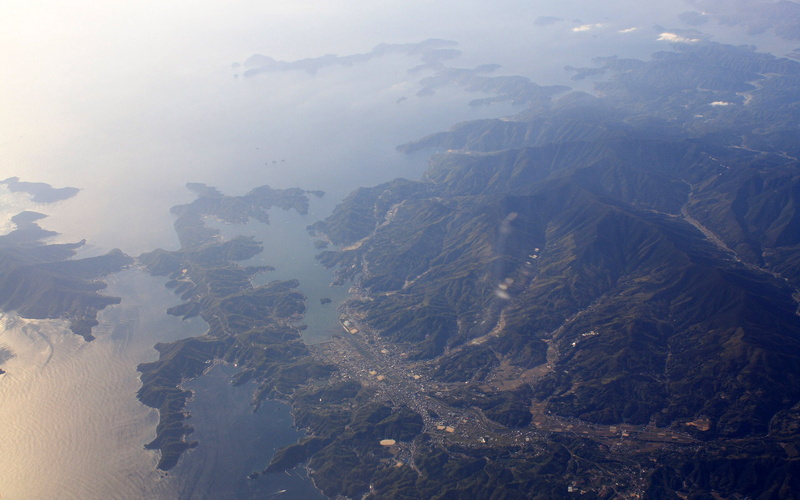 high angle view, aerial view, scenics - nature, fog, cloud - sky, satellite, beautiful nature, Nature, day, view, shot, 2K, tranquility, amazing nature