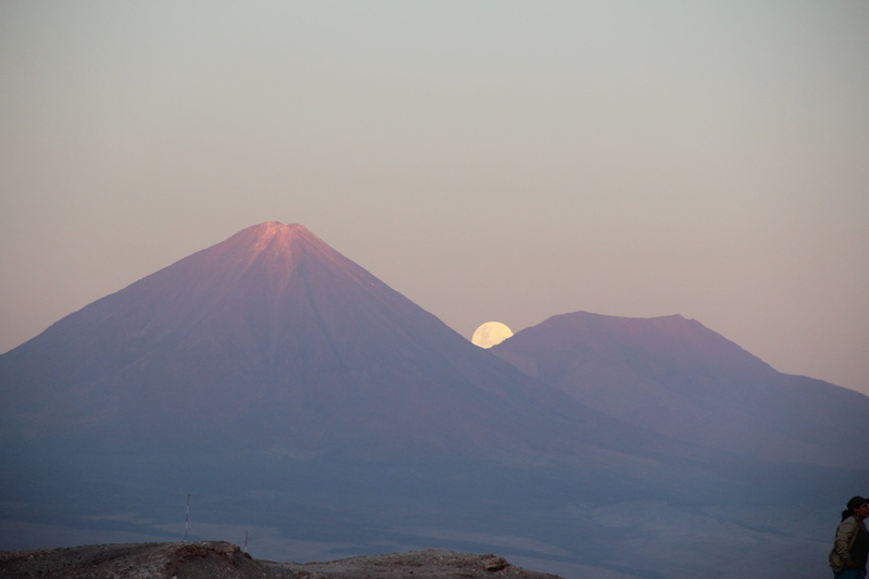 japan, geology, land, mt Fuji, physical geography, sunset, full, environment, mountains, no people, tranquility, crater, moon, 2K, licancabur, mountain range