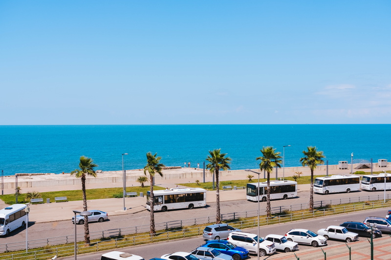 street, blue, nature, russia, no people, sunlight, sky, sochiponia, day, car, seashells, beach, sea, scenics - nature, horizon, outdoors, fuji, travel