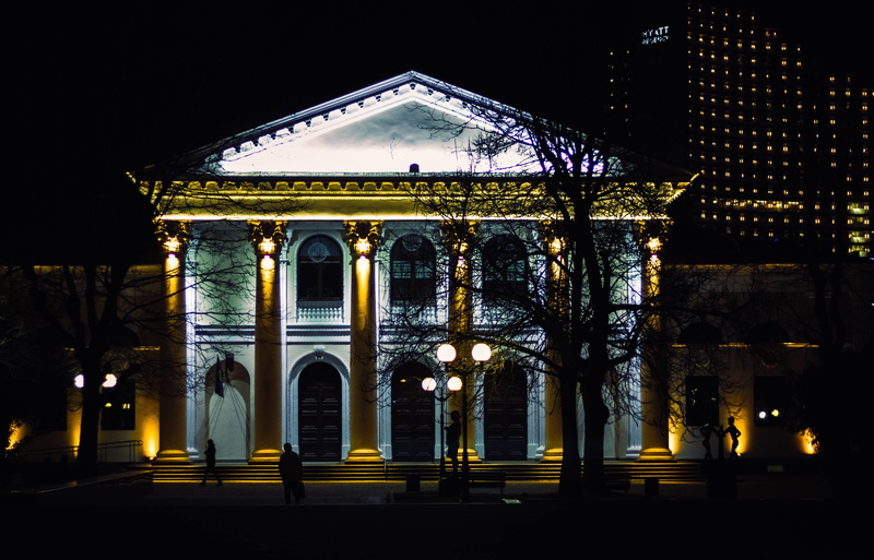 sochiponia, streetphotos, 4K, built structure, canon, pediment, architectural column, outdoors, sochi, travel, vscox, museum, lighting equipment, travel destinations