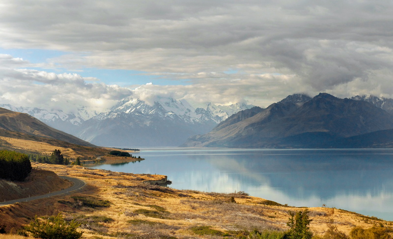 mountain, Canterbury NZ, Lake Pukaki, reflection, water, nature, scenery, landscape photography, cook, Mt Cook, lake, mt, mountains, scenics, beside, mountain Range