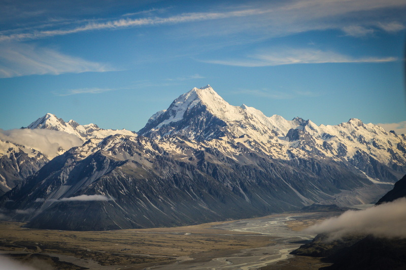 mount cook, no people, cold temperature, scenics - nature, mountain peak, mountain, snow, environment, beauty in nature, snowcapped mountain, day, tranquil scene