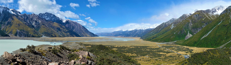 8K, New Zealand, Mt Cook, landscape