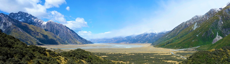 8K, New Zealand, Mt Cook, landscape