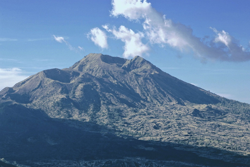 non-urban scene, 4K, cloud - sky, nature, mount agung, outdoors, volcanic crater, snowcapped mountain, environment, sky, mountain peak, mountain, scenics - nature