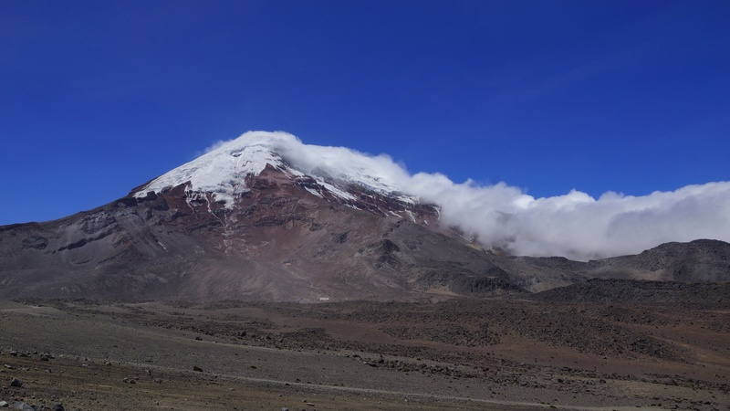 hike, altitude, scenic, snow, mountain peak, glacier, winter, peak, tourism, natural, chimborazo, outdoors, land, andean, volcanic, cold, scenics - nature