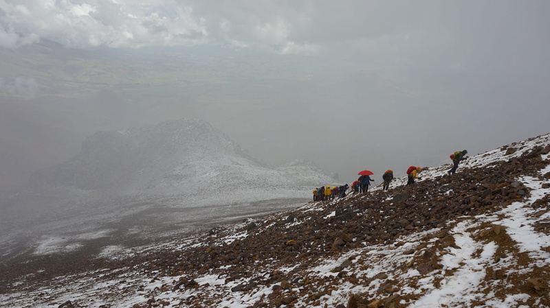 mountain, Cloud, ice, sky, nature, outdoors, iliniza, environment, Arenal, park, cold, people, mountain range, rock, group of people, volcano, scenics - nature