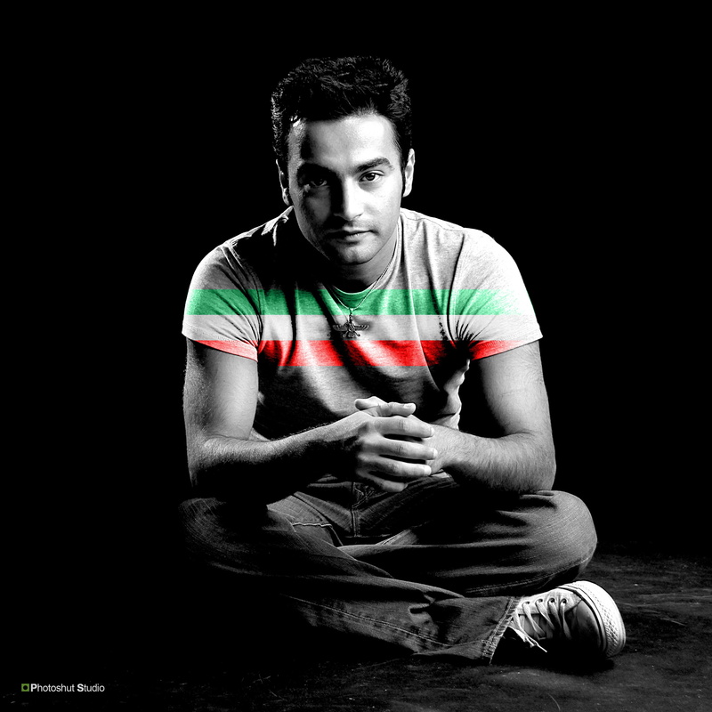 casual clothing, adult, studio shot, sport, young men, lifestyles, cut out, black background, front view, indoors, looking at camera, confidence, portrait