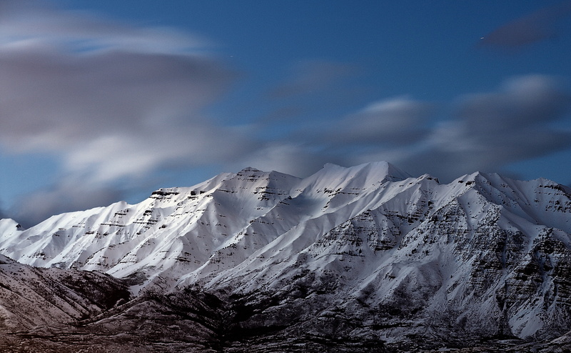 mountain range, Mount, tranquility, beauty in nature, snowcapped mountain, tranquil scene, travel destinations, environment, Timpanogos, landscape, cold temperature