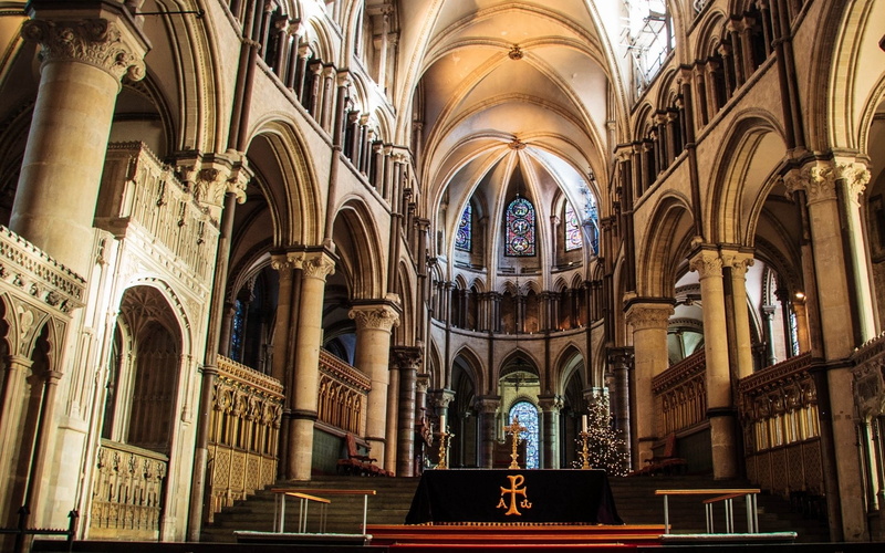 Canterbury Cathedral, Cathedrals, 1080P