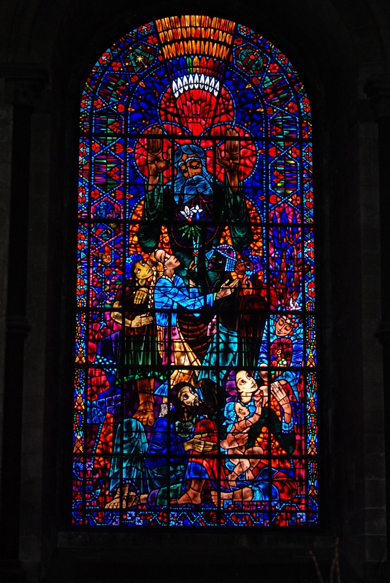art and craft, religion, religious, built structure, stained, creativity, multi colored, church, 4K, building, window, place of worship, belief, representation