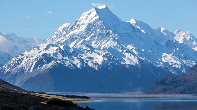 2K, winter, formation, no people, outdoors, water, tranquility, mountain peak, sky, sea, glacier, cold temperature, ice, nature, scenics - nature, mountain range