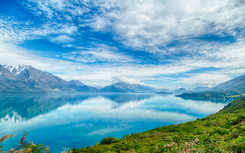 beauty in nature, white, heavenly, non-urban scene, environment, mountain range, new, reflection, hd, tranquility, 4K, turquoise colored, land