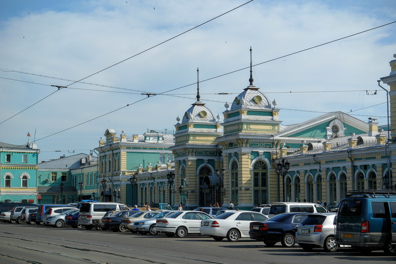 city, architecture, 4K, road, outdoors, nature, land vehicle, belief, religion, irkutsk, building, travel destinations, building exterior, russia, electricity