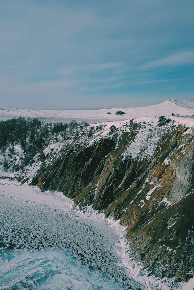 beauty in nature, no people, drone, scenery, nature, ice, slope, land, winter, scenics - nature, cloud - sky, cliff, tranquility, glacier, day, water, cold temperature