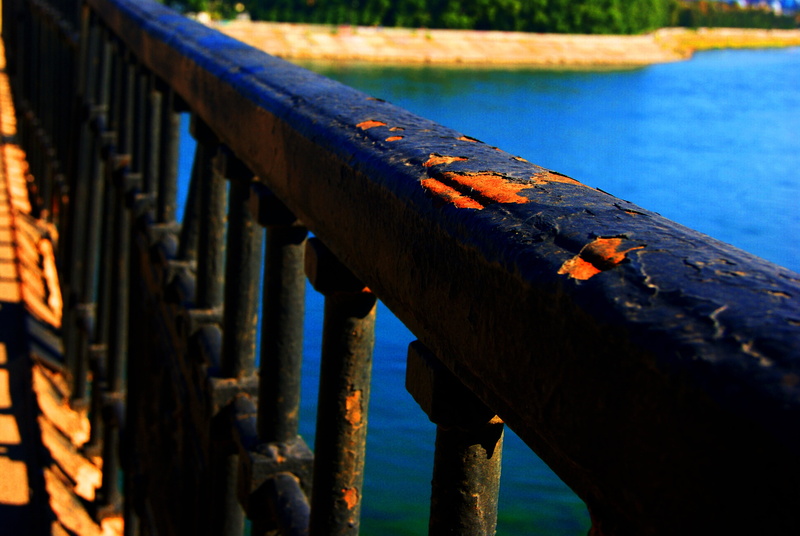 built structure, rusty, rust, pier, focus on foreground, water, nautical vessel, damaged, transportation, 4K, day, bridge - Man Made Structure, connection