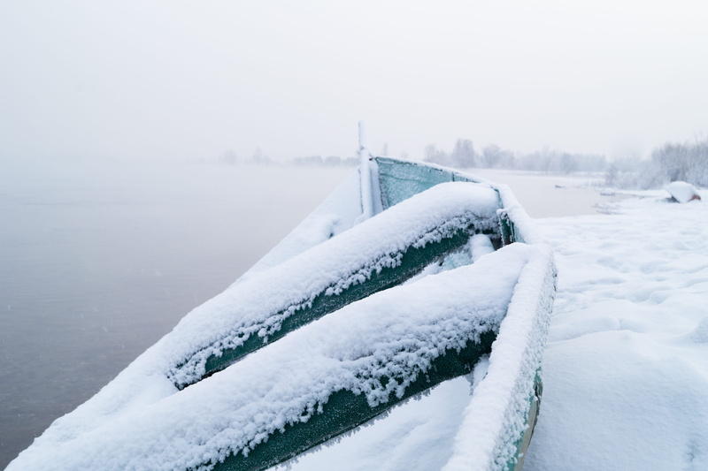 angara, syberia, boat, russia, river, outdoors, 5K, frozen, scenics - nature, day, tranquil scene, snowing, beauty in nature, water, nature, irkutsk, ice