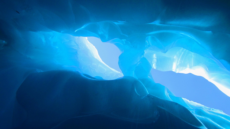 winter, beauty in nature, tranquility, environment, nature, ice cave, scenics - nature, blue, frozen, no people, snow, glacier, cold temperature, cave