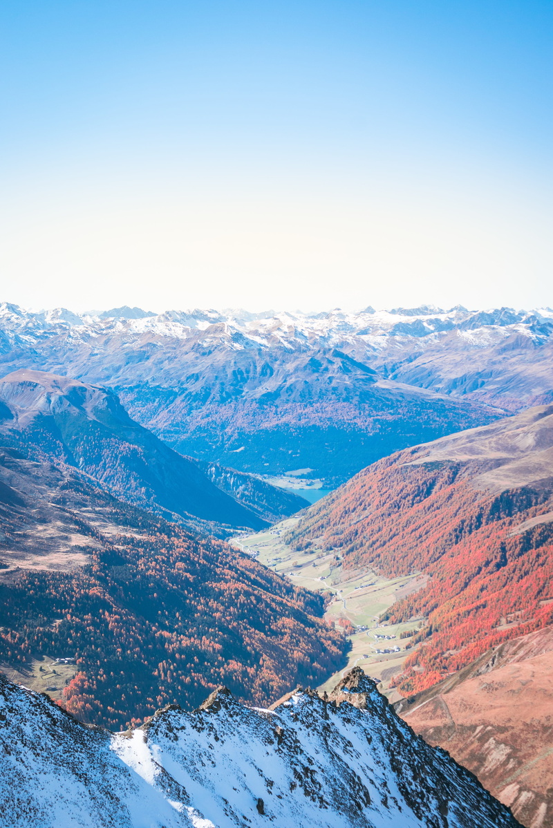 environment, cold temperature, non-urban scene, mountain, fall, landscape, vacation, tranquility, skiing, beauty in nature, explore, outdoors, austria