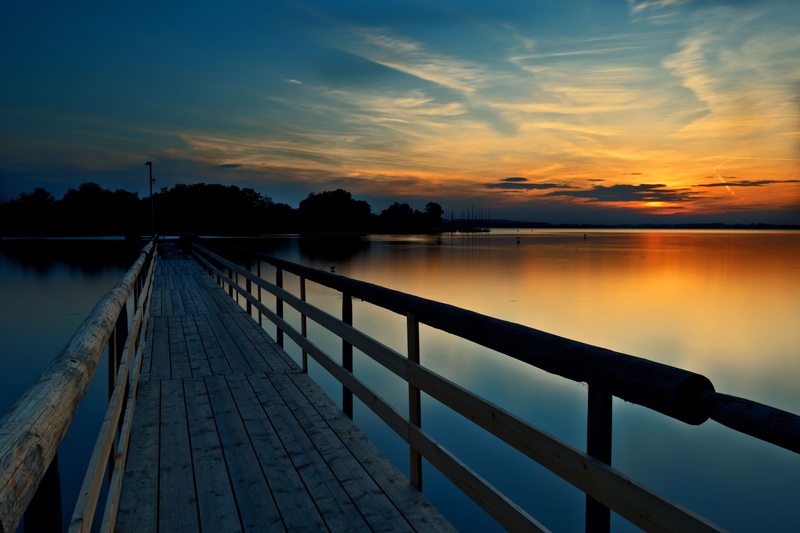 seascape, Lake, nature, sky, München, scenics, Chiemsee, Alps, 4K, Bavaria, tranquil Scene, Nikon, Steg, water, outdoors, Bayern, landscape, Germany, Outdoor