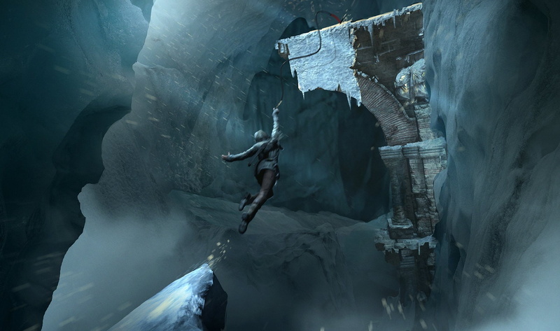 snow, winter, 1080P, scenics - nature, cave, cold temperature, adult, nature, sport, frozen, Lara Croft, beauty in nature, ice, indoors, Tomb Raider, Rise of the Tomb Raider