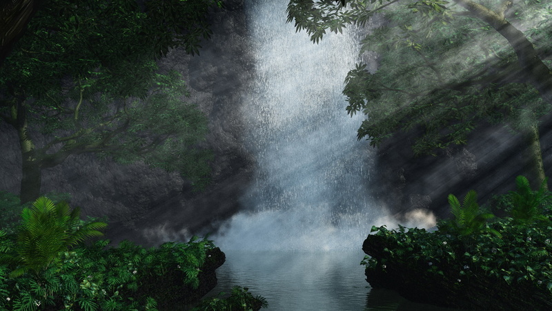 2K, beauty in nature, scenics - nature, land, motion, power, water, day, flowing water, non-urban scene, tree, hi def nature pictures 2560x1440, power in nature