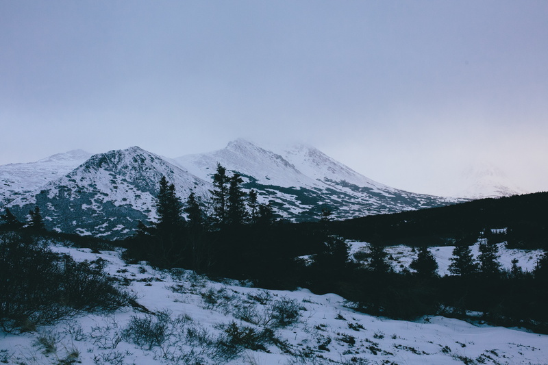idyllic, sky, landscape, beauty in nature, winter, extreme weather, covering, snowy peak, mountain peak, snow, tranquil scene, USA, nature, non-urban scene