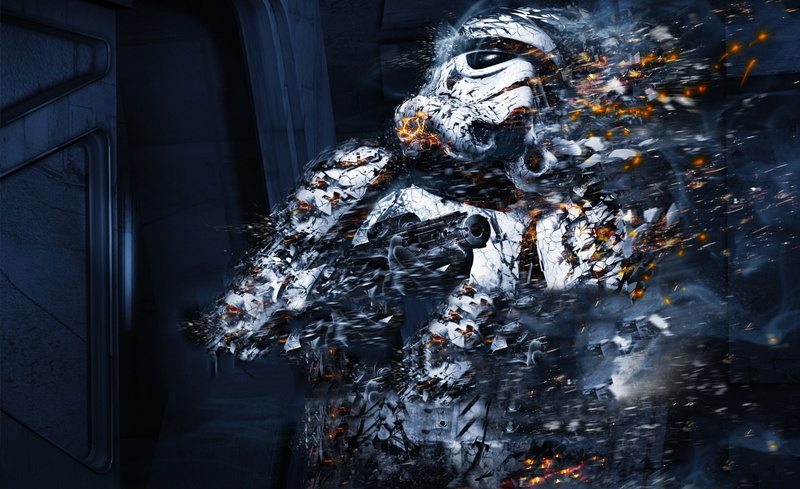 star, wars, nature, weathered, 1080P, trooper, stormtrooper, winter, Games, old, close-up, building exterior, built structure, day, no people, wall - building feature